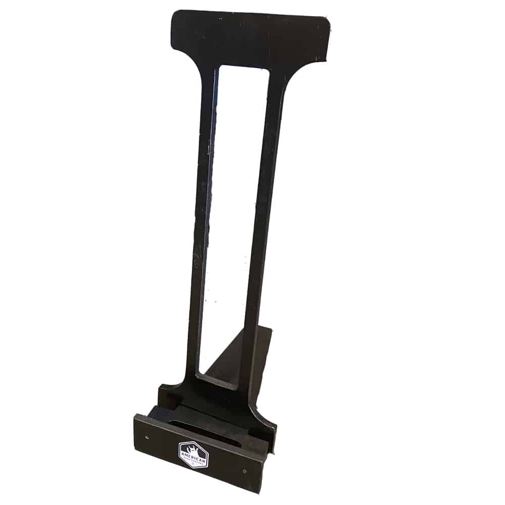 Snowboard Floor Standing Display Rack - Black image