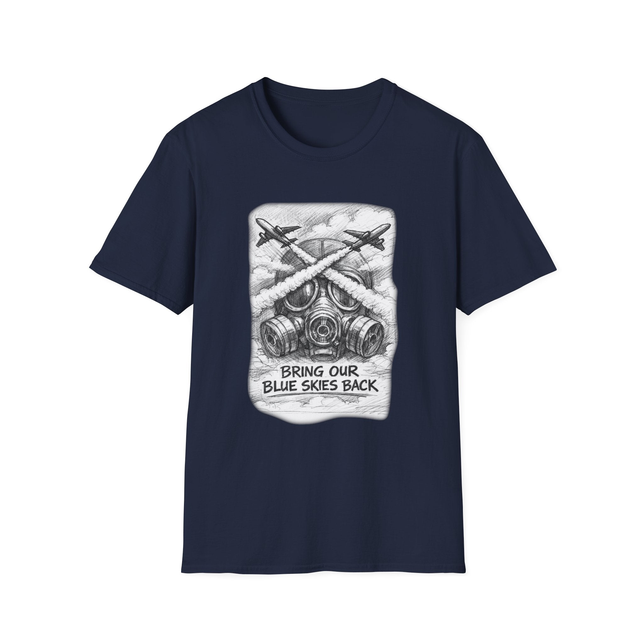 Bring Our Blue Skies Back Graphic T-Shirt | Soft Ring-Spun Cotton Tee