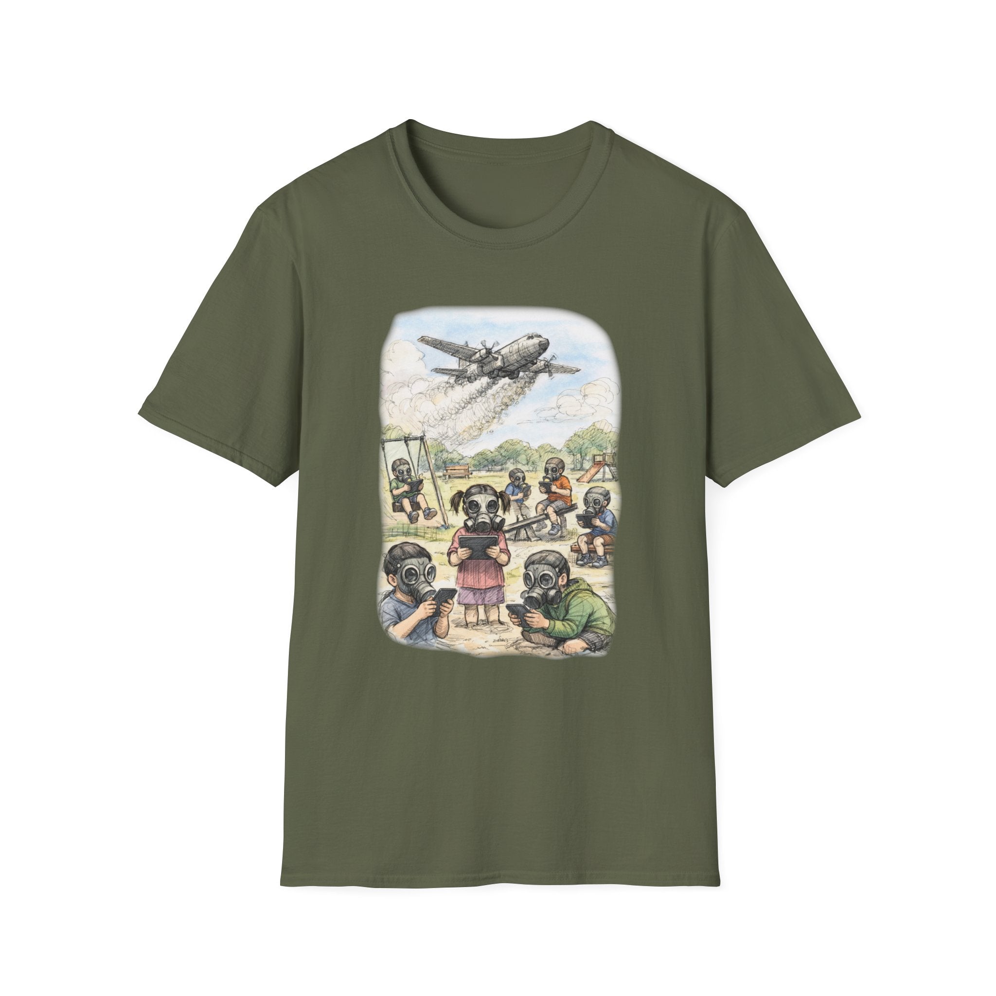Fresh Air Graphic T-Shirt | Soft Ring-Spun Cotton Statement Tee