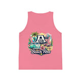 Kids' Surf Tank Top – "Beach Vibes" Vintage Beach Graphic