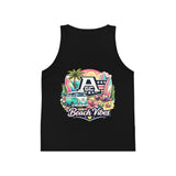 Kids' Surf Tank Top – "Beach Vibes" Vintage Beach Graphic
