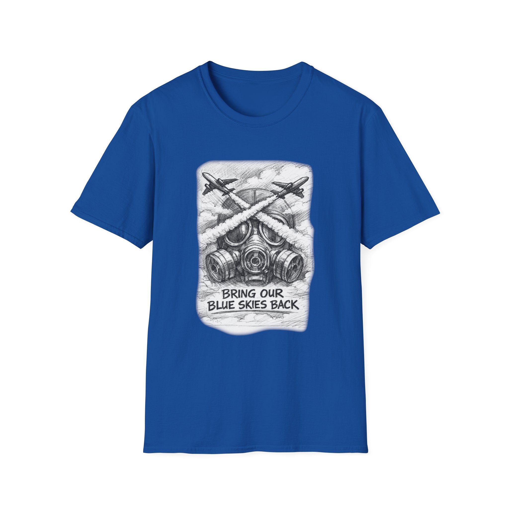 Bring Our Blue Skies Back Graphic T-Shirt | Soft Ring-Spun Cotton Tee