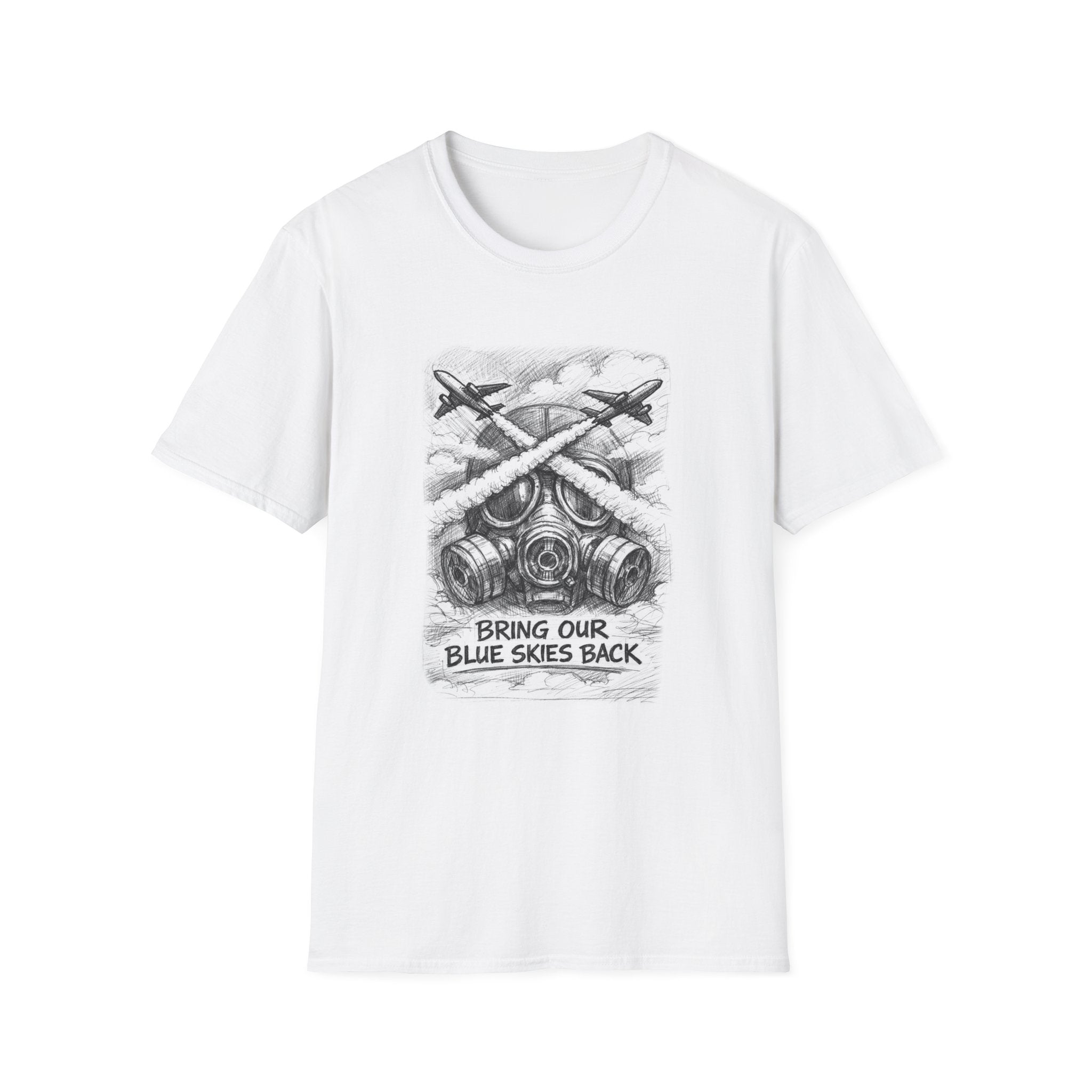 Bring Our Blue Skies Back Graphic T-Shirt | Soft Ring-Spun Cotton Tee