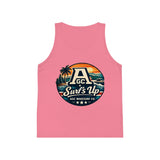 Kids' Surf Tank Top – "Surf's Up" Vintage Beach Graphic