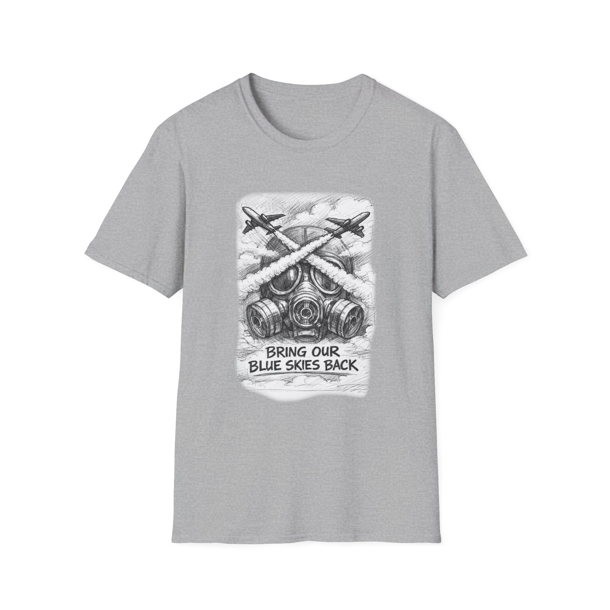 Bring Our Blue Skies Back Graphic T-Shirt | Soft Ring-Spun Cotton Tee
