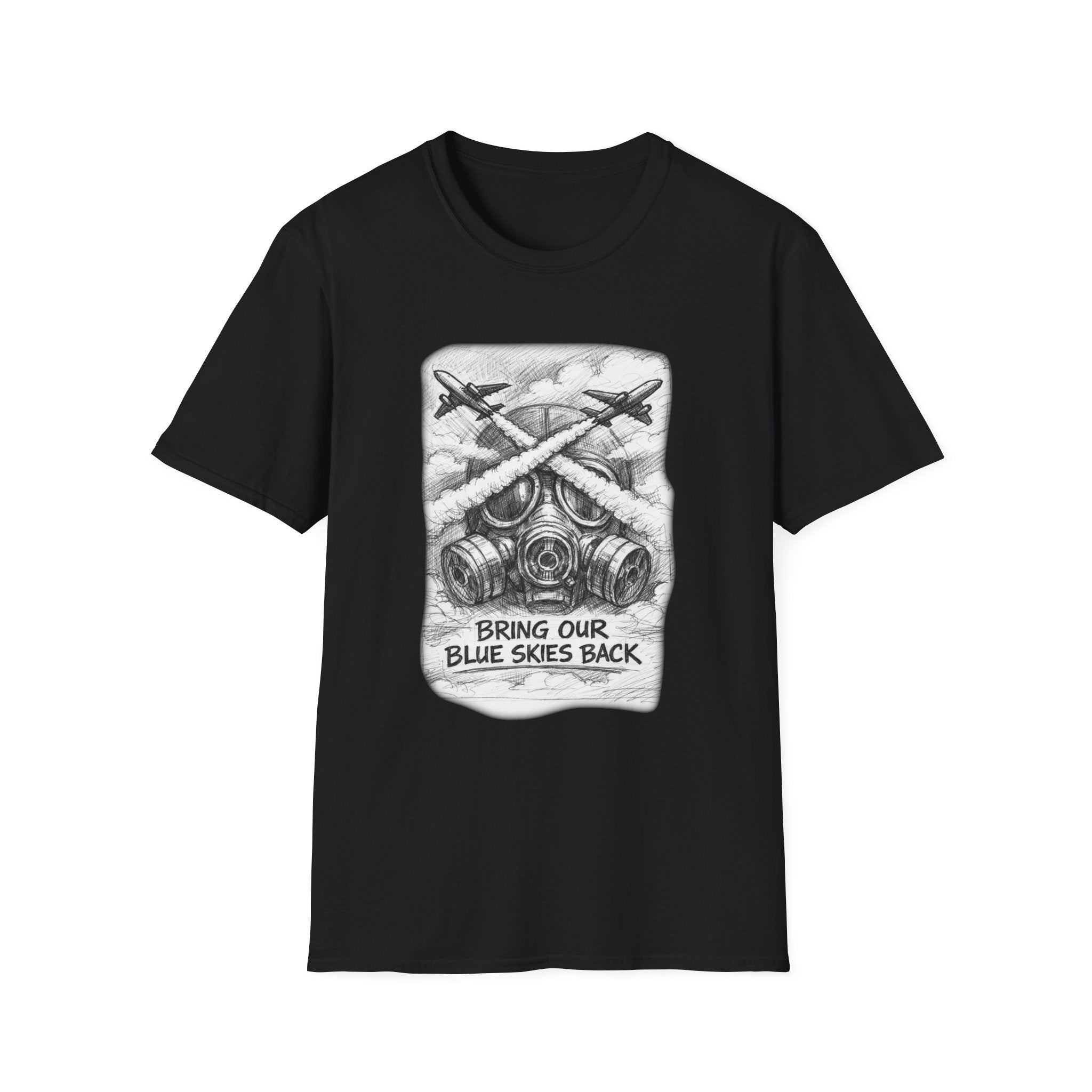 Bring Our Blue Skies Back Graphic T-Shirt | Soft Ring-Spun Cotton Tee