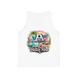 Kids' Surf Tank Top – "Beach Vibes" Vintage Beach Graphic