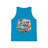 Kids' Surf Tank Top – "Beach Vibes" Vintage Beach Graphic