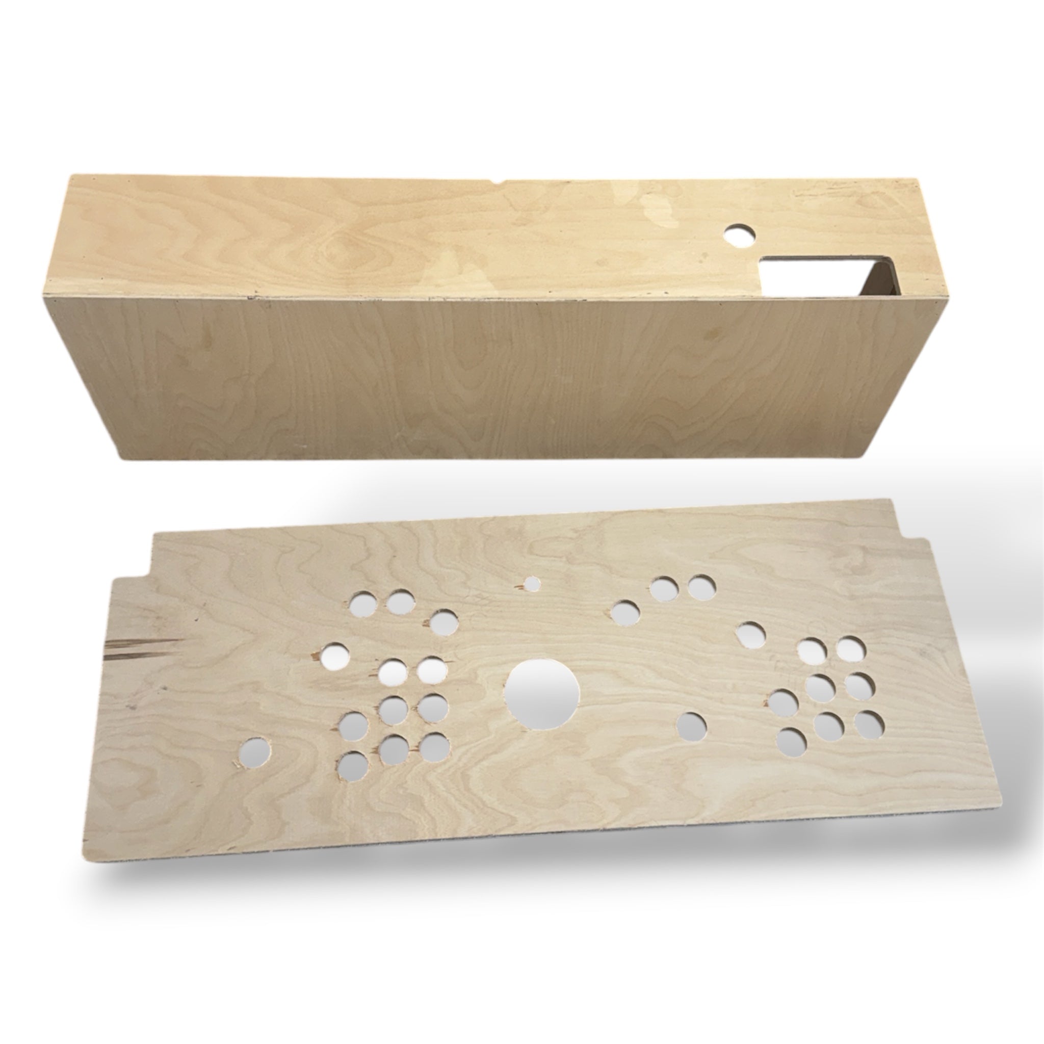 Arcade Pedestal Cabinet – Unfinished Wooden DIY Arcade Control Box