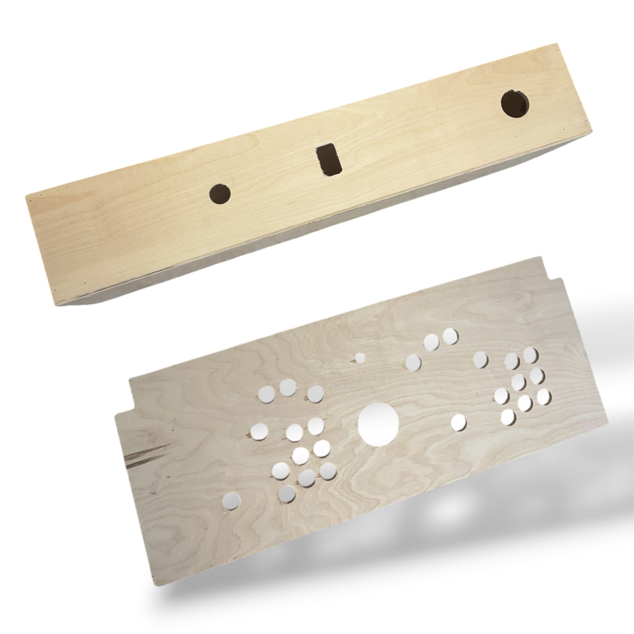Arcade Pedestal Cabinet – Unfinished Wooden DIY Arcade Control Box