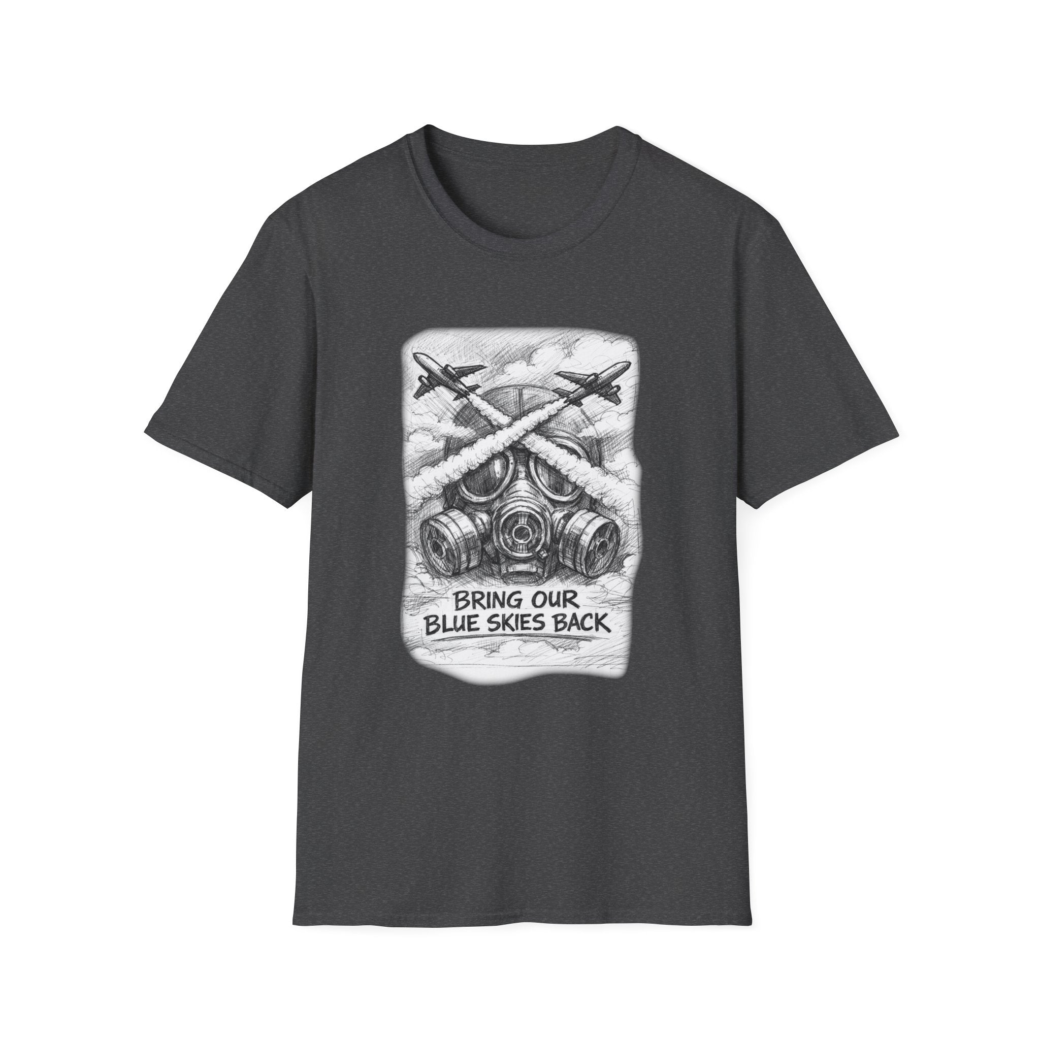 Bring Our Blue Skies Back Graphic T-Shirt | Soft Ring-Spun Cotton Tee