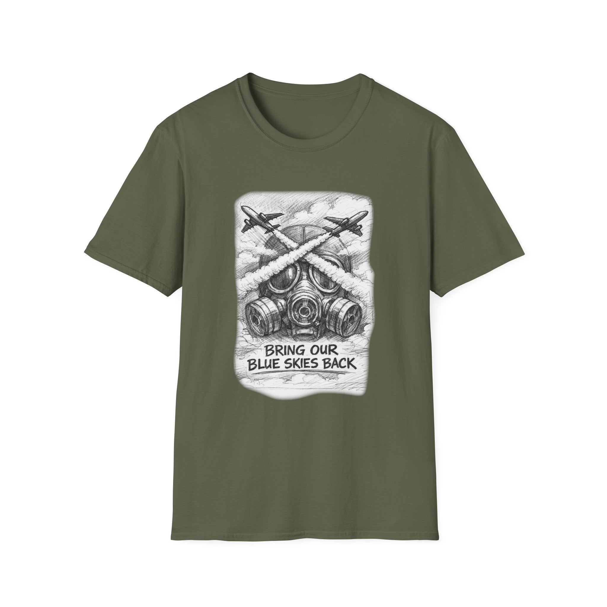 Bring Our Blue Skies Back Graphic T-Shirt | Soft Ring-Spun Cotton Tee