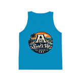 Kids' Surf Tank Top – "Surf's Up" Vintage Beach Graphic