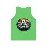Kids' Surf Tank Top – "Surf's Up" Vintage Beach Graphic