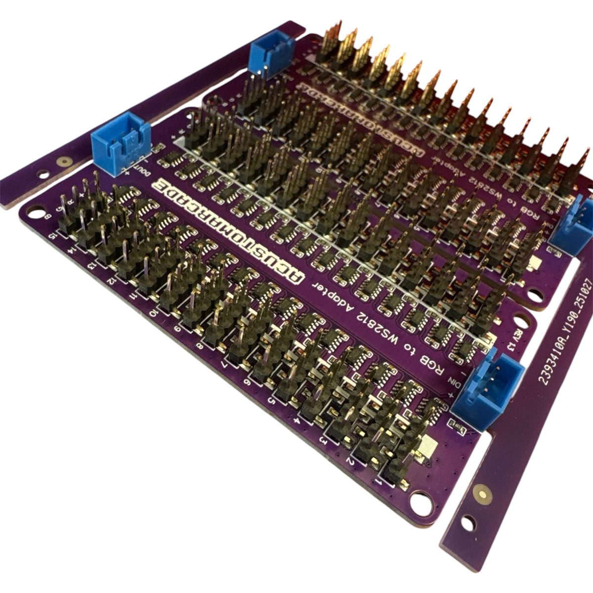 AGC 30-button 5V RGB arcade LED controller board compatible with LEDSpicer