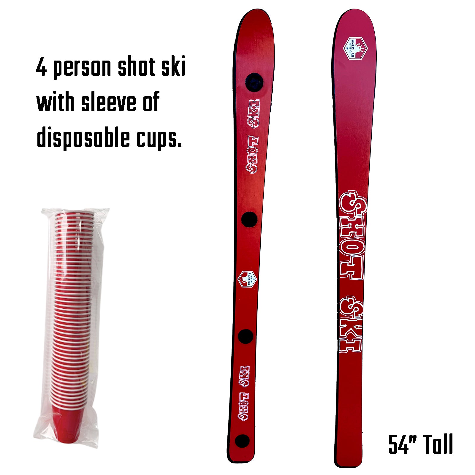 Shot-Skis - Red image
