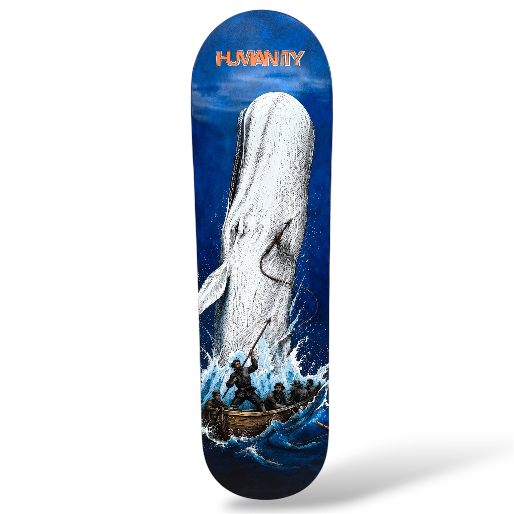 Moby Dick Humanity Skate Deck | North American Made 7-Ply Maple Deck
