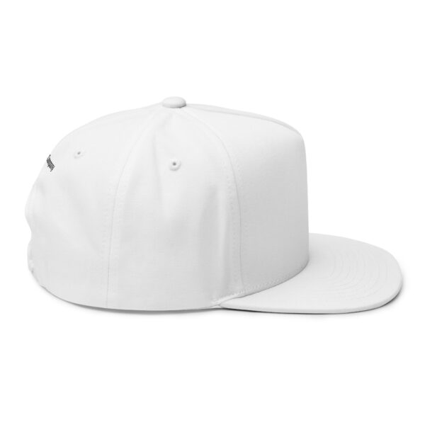 Cap 8-bit Ship Embroidered Flat Bill Cap - Image 8
