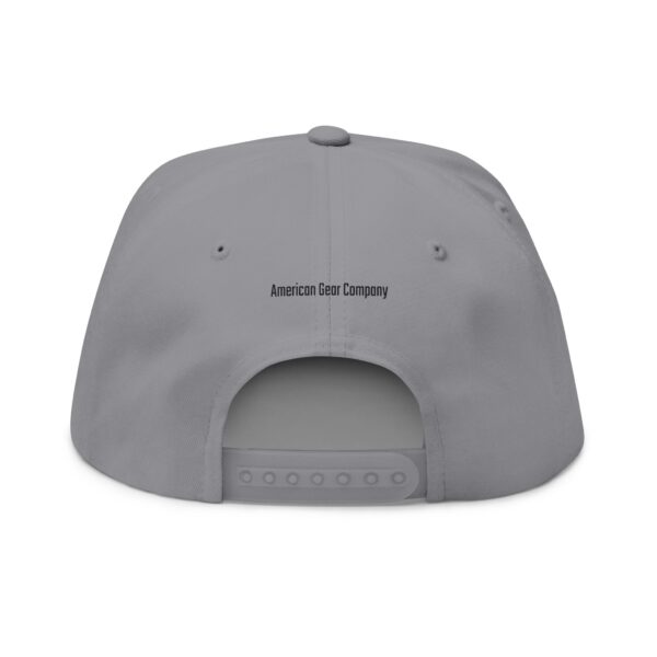Cap 8-bit Ship Embroidered Flat Bill Cap - Image 10