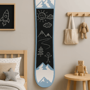 Display Chalkboard Snowboard