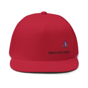 Cap 8-bit Ship Embroidered Flat Bill Cap