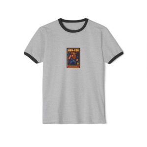 Retro Gamer Ringer T-Shirt - Classic Bounty Bob from Miner 2049