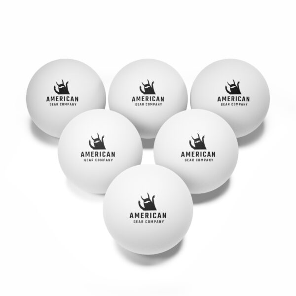 Ping Pong Balls, 6 pcs (Customizeable) - Image 2