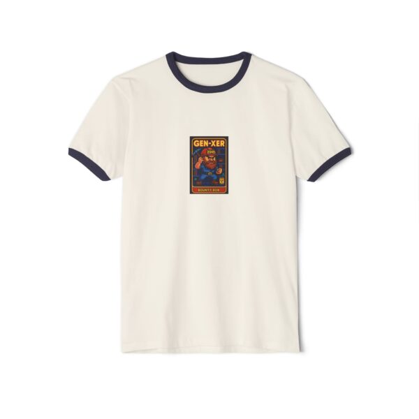 Retro Gamer Ringer T-Shirt - Classic Bounty Bob from Miner 2049 - Image 3
