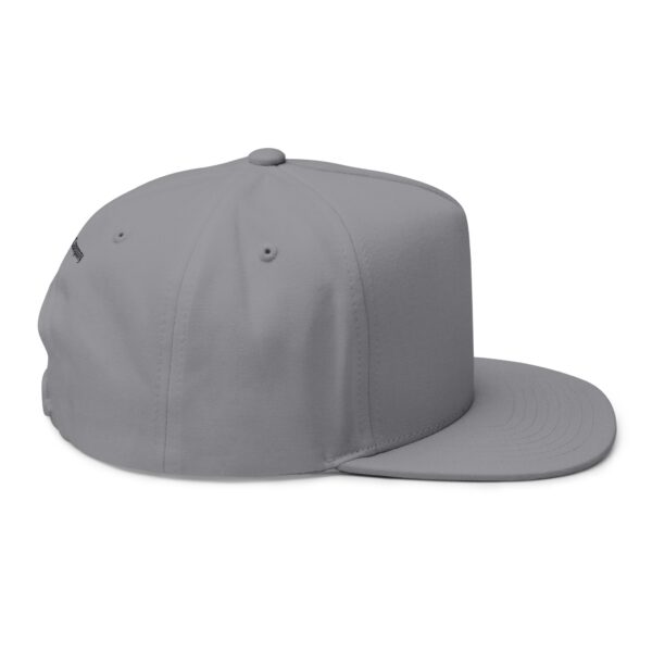 Cap 8-bit Ship Embroidered Flat Bill Cap - Image 12