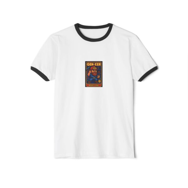 Retro Gamer Ringer T-Shirt - Classic Bounty Bob from Miner 2049 - Image 7