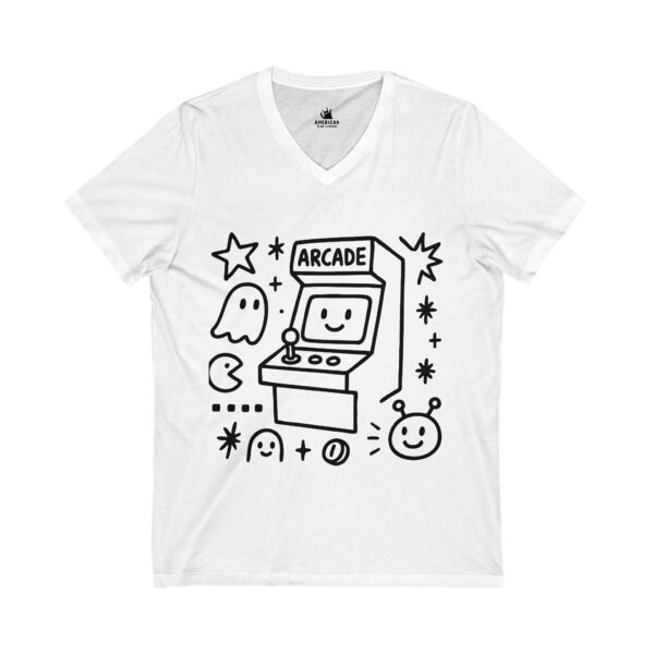 Arcade Fan V-Neck - Image 5