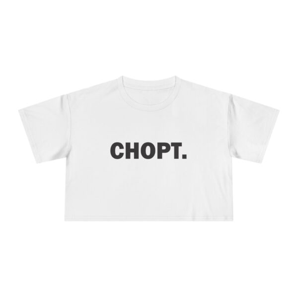 Crop Tee Chopt Fashion Top for Women - Image 4