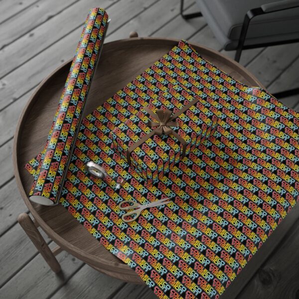 Wrapping Paper - Coleco Vision Retro Gaming Design - Image 4