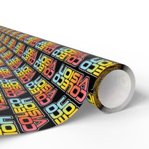 Wrapping Paper - Coleco Vision Retro Gaming Design