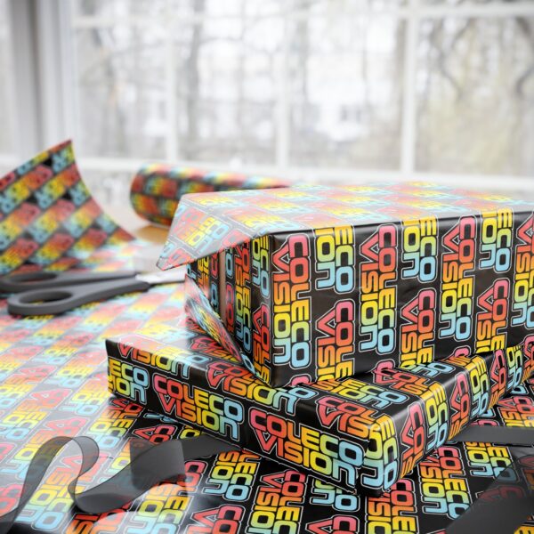 Wrapping Paper - Coleco Vision Retro Gaming Design - Image 36