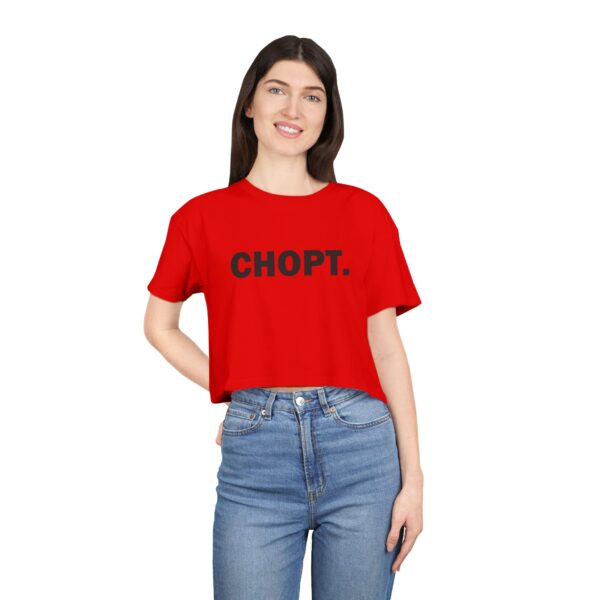 Crop Tee Chopt Fashion Top for Women - Image 9