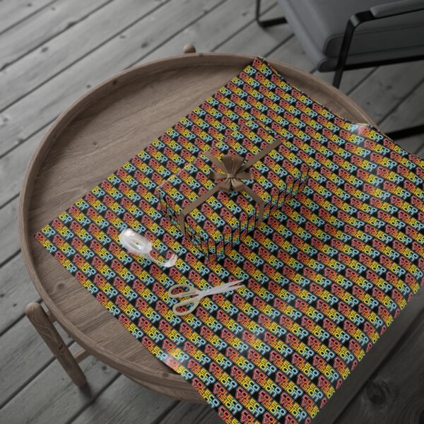 Wrapping Paper - Coleco Vision Retro Gaming Design - Image 33