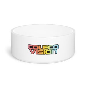 Coleco Vision Logo Pet Bowl