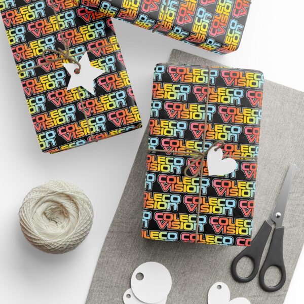 Wrapping Paper - Coleco Vision Retro Gaming Design - Image 20